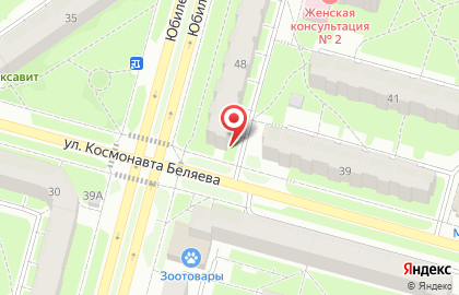 Киоск хлебобулочных изделий Центр на карте