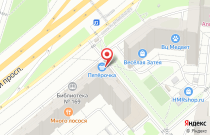 Салон оптики Вижу Мир на Теплом Стане на карте