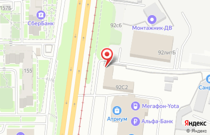 Алмила на Краснореченской улице на карте