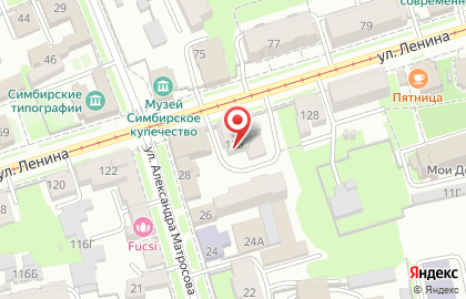 Агентство недвижимости Партнеры в Ленинском районе на карте