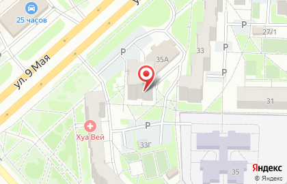 Акваклуб Bubbles в Советском районе на карте