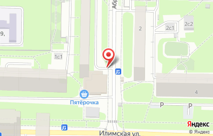 Тикор на Абрамцевской улице на карте