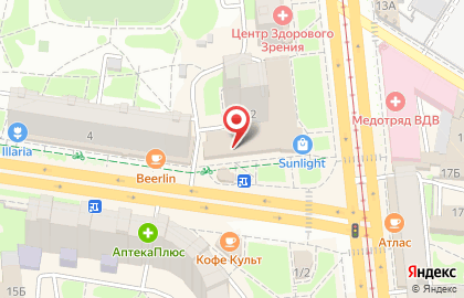 Салон связи МТС на Красноармейском проспекте, 2 на карте