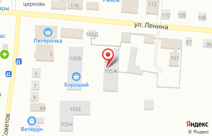 Магазин Владимирский на улице Ленина на карте
