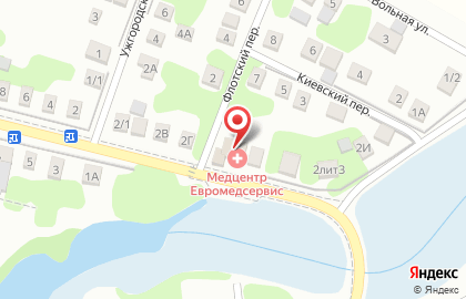 Аптечный пункт на Ужгородской улице на карте