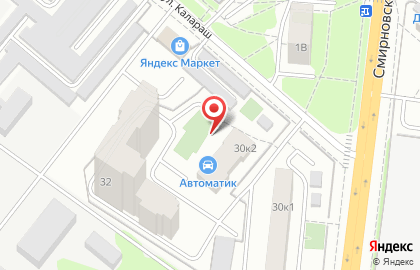 МКМ-Столица на Смирновской улице на карте