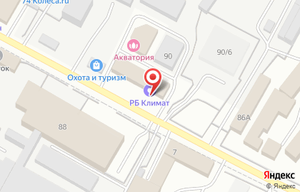 Аутсорсинговое агентство Мегатэкс в Октябрьском районе на карте