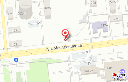 Магазин Умею плавать на улице Масленникова на карте