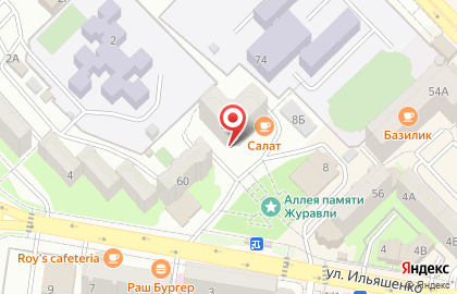 Магазин товаров для дома Домашний на улице Ленина на карте