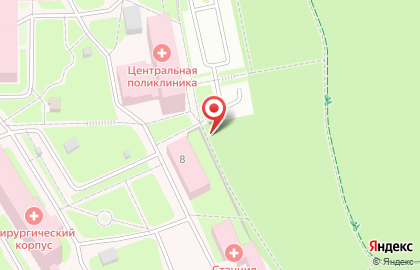 Центральная районная поликлиника, г. Раменское на карте