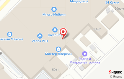 Фабрика мебели Альфа-Дизайн на Светлановской улице на карте