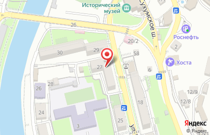 Суши-бар Имбирь на улице 50 лет СССР на карте