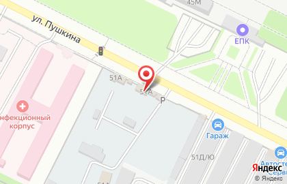 Автостоянка Роден на карте