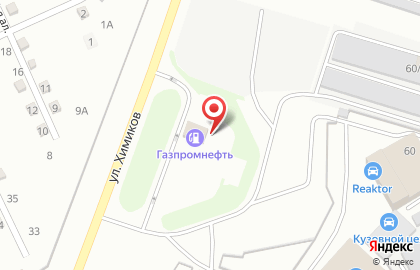 Автозаправочная станция Газпромнефть в Советском районе на карте