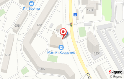 Супермаркет Магнит в Белгороде на карте
