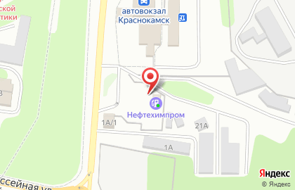 АЗС Нефтехимпром в Краснокамске на карте