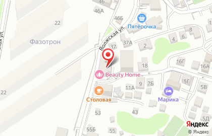 Магазин разливного пива в Центральном районе на карте