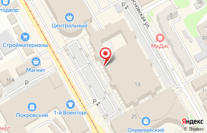 Магазин-мастерская часов Магазин-мастерская часов в Центральном районе на карте