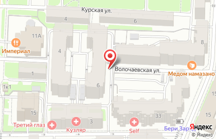 Флирт на Волочаевской улице на карте