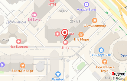 Автошкола МскСити на Ломоносовском проспекте на карте