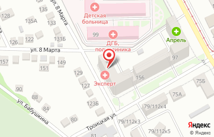 Спорт-клуб Сила на карте