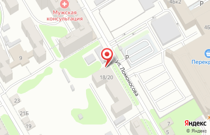 Шиномонтажная мастерская в Центральном районе на карте