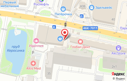 Белорусский фермер на Центральной улице на карте