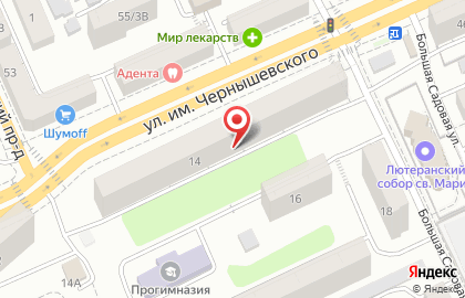 Студия эстетики тела NUDE reform в Заводском районе на карте