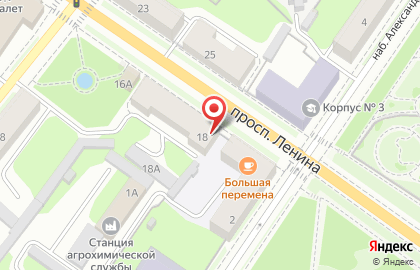 Свадебный салон Венец, свадебный салон на проспекте Ленина на карте