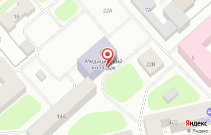 Воркутинский медицинский колледж на улице Ленина на карте
