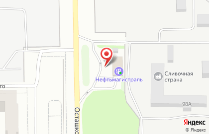 Ресторан быстрого питания МагБургер на Центральной улице на карте