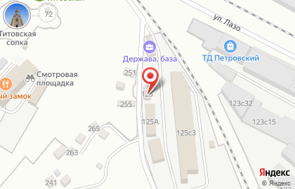 Магазин строительно-отделочных материалов Держава на карте