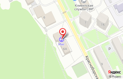 Центр физической культуры и спорта Медведь в Ярославле на карте