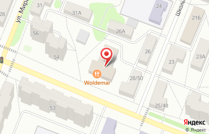 Кафе Woldemar на карте