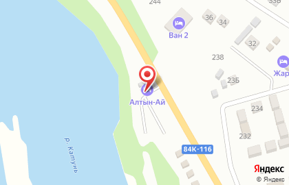 Эко-отель Алтын-Ай на карте