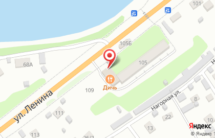Ресторан Дичь на карте