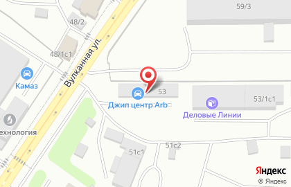 Деловые Линии на карте