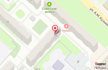 Парикмахерская в Ханты-Мансийске на карте