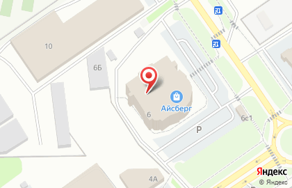 Гостиница Айсберг в Старом Осколе на карте
