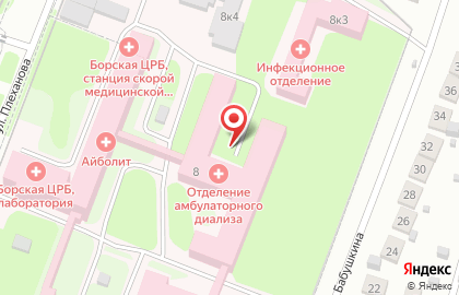 Банкомат, Волго-Вятский банк Сбербанка России, ОАО, г. Бор на улице Бабушкина на карте