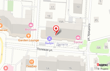 Сеть магазинов автотоваров и запчастей Autodoc.ru на Полевой улице на карте