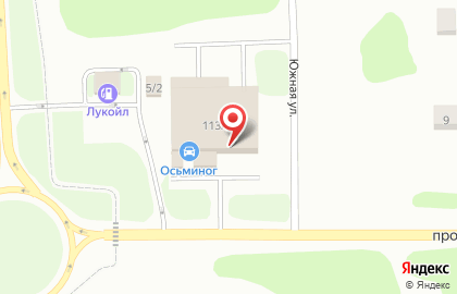 Автосалон Nissan в Тобольске на карте