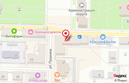 Супермаркет Сытый папа на улице Мира в Жигулёвске на карте