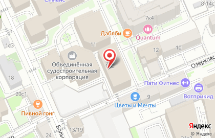 Э.Г. Менеджмент Б.В., Филиал общества с ограниченной ответственностью Э.Г.Менеджмент Б.В. на Третьяковской на карте