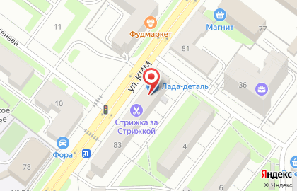 Компания Урал-Мастер в Мотовилихинском районе на карте