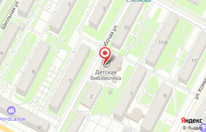 Раменская центральная детская библиотека на карте