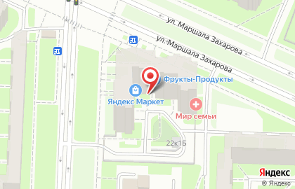 Массажная студия на проспекте Кузнецова на карте