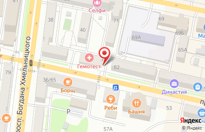 Пиццерия StaySee Pizza на проспекте Славы на карте