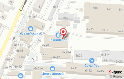 РАТИ 21 в Складском проезде на карте