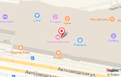 Магазин одежды Glenfield в Москве на карте